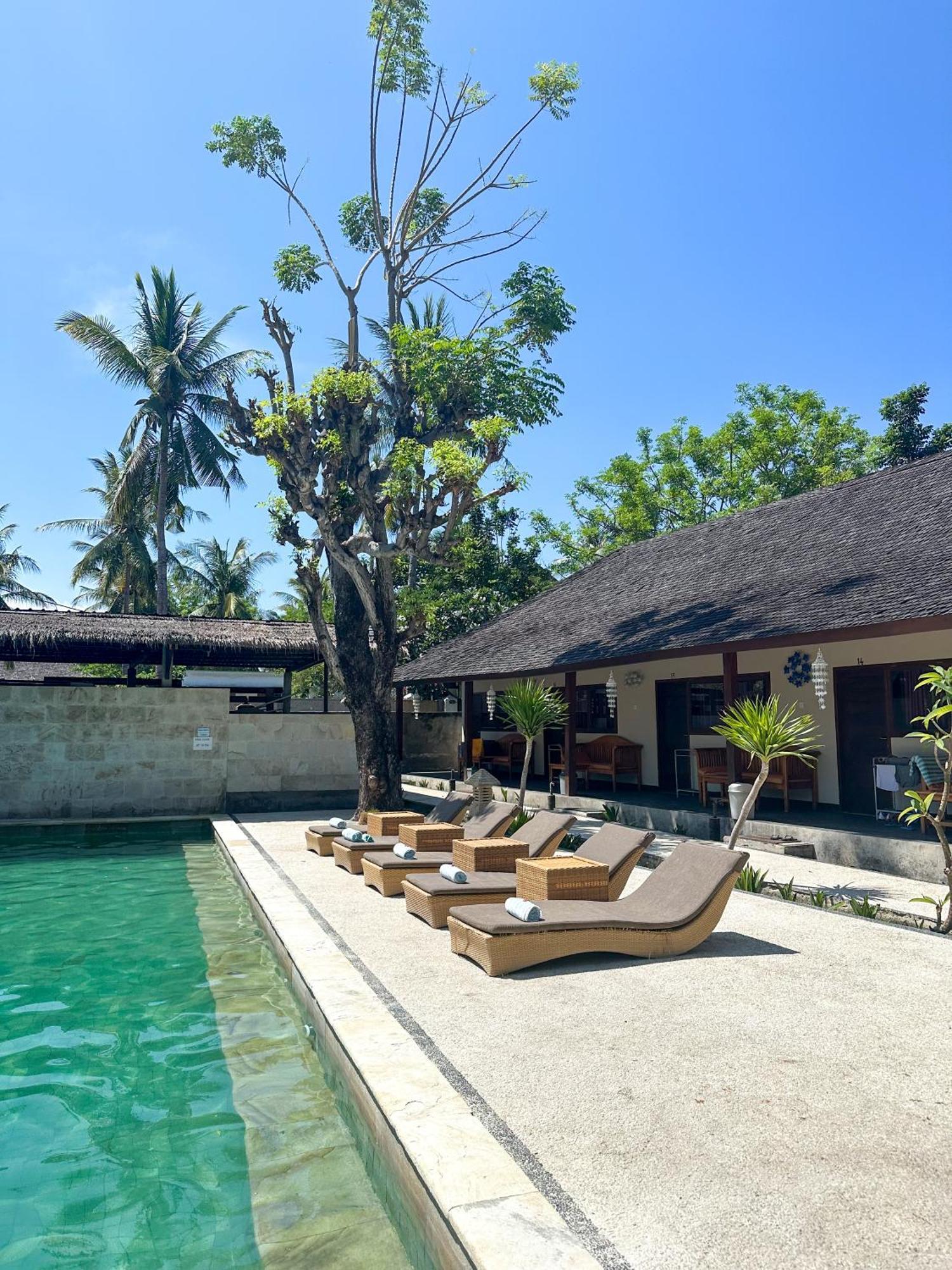 Trawangan Oasis Hotel Gili Trawangan Exterior photo